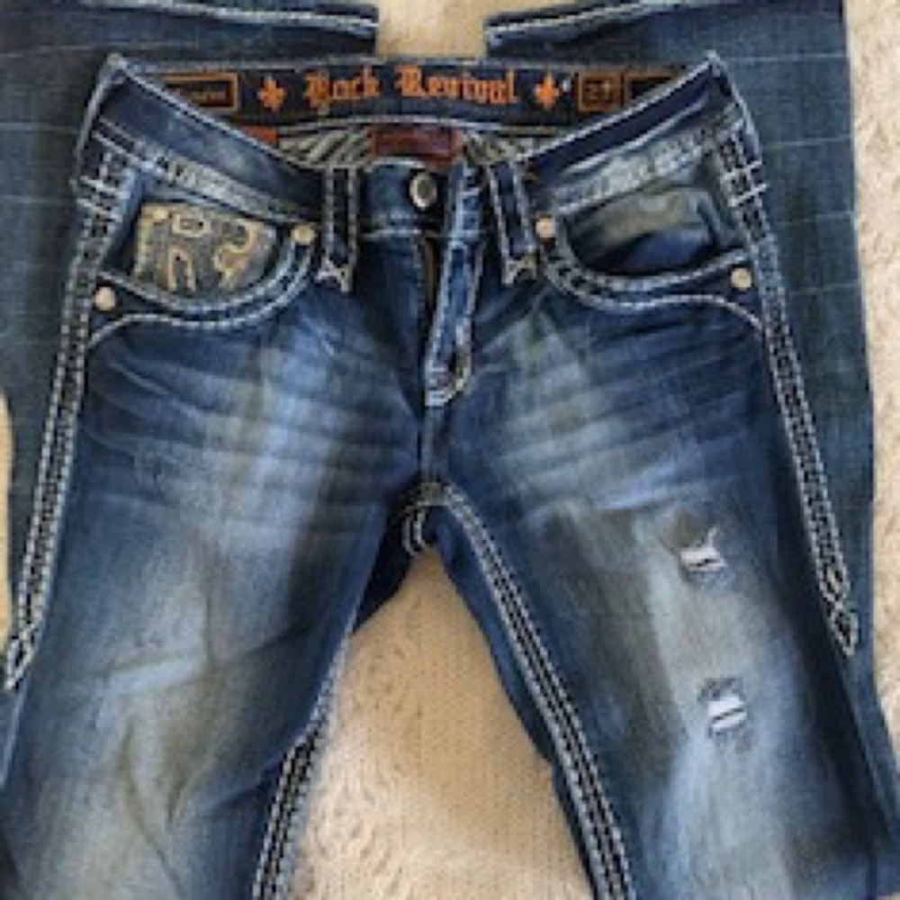 Rock revival jeans
